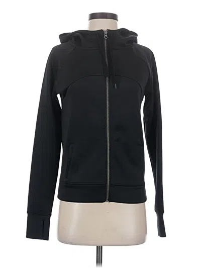 Pre-owned Aero Zip Up Hoodie In Black