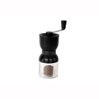 Aerolatte Precision Burr Coffee Grinder, Glass With Ceramic Mechanism, 1-cup Capacity In Clear;black