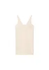 Aeron Leather Dress In Neutrals