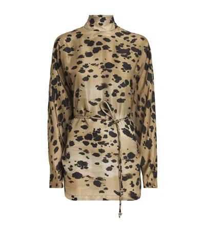 Aeron Animal Print Dew Top In Multi