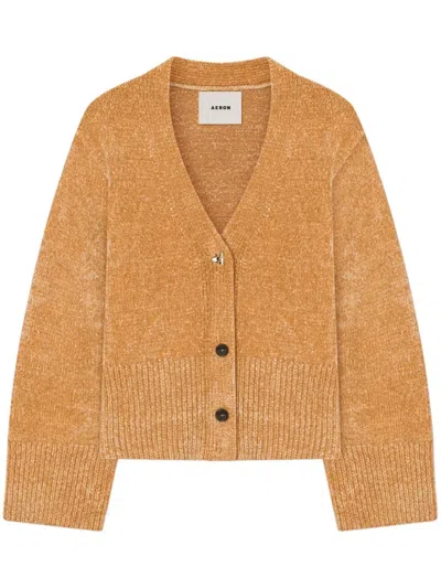 Aeron Anne Cardigan In Brown