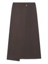 Aeron Asymmetrischer Rock In Brown