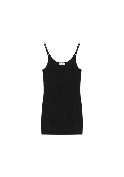 Aeron Barry - Lace Knit Mini Dress