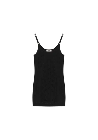 AERON AERON BARRY - LACE KNIT MINI DRESS