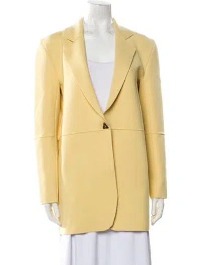 Pre-owned Aeron Blazer W/ Tags In Yellow