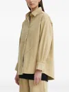 Aeron Button-fastening Patch-pocket Shirt Jacket In Neutral