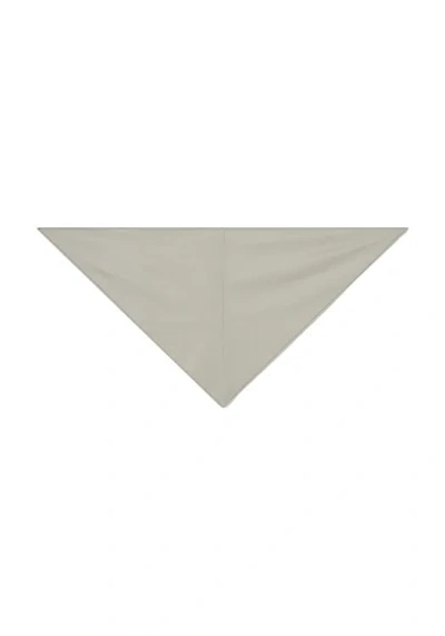 Aeron Leather Cabo Scarf In Grey