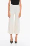 Aeron Straight-leg Merino-cashmere Trousers In White
