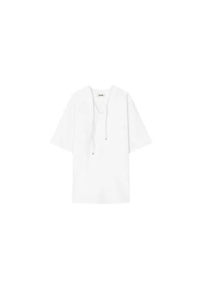 Aeron Chapman - Short-sleeved Midi Dress