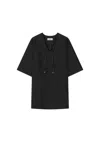 Aeron Chapman - Short-sleeved Midi Dress