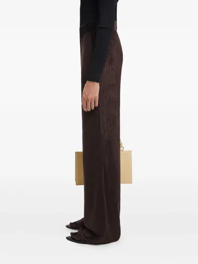 Aeron Cordhose Mit Weitem Bein In Brown