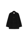Aeron Baker Chevron-jacquard Jumper In Black