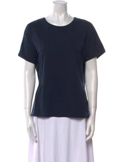 Pre-owned Aeron Crew Neck Short Sleeve T-shirt In Blue