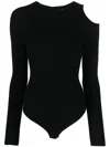 Aeron Cut-out Bodysuit In Black