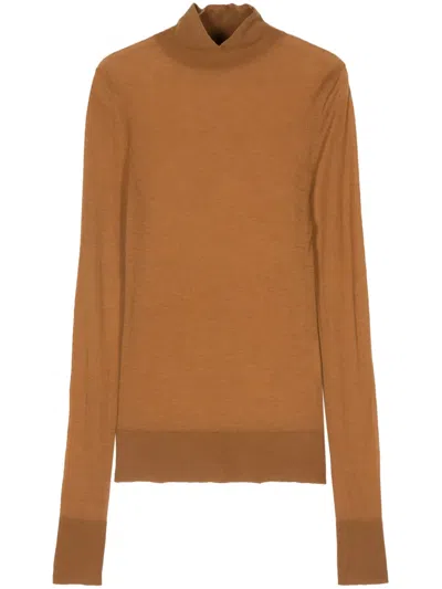 Aeron Eriq Cashmere Jumper In Brown
