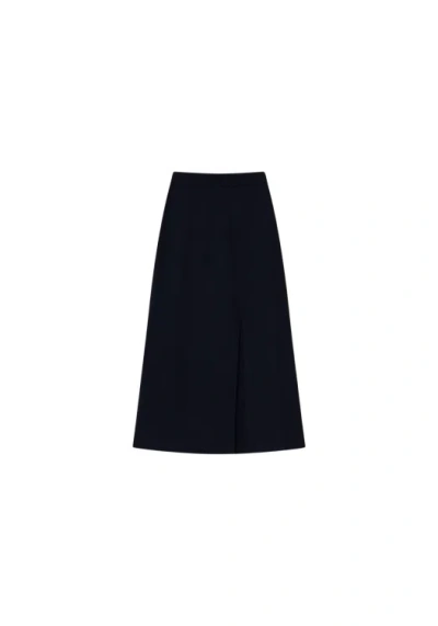Aeron Estella - Knitted Maxi Skirt In Black