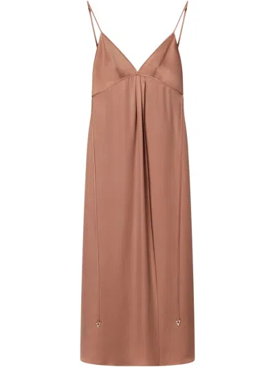 Aeron Felicita Midi Dress In 粉色