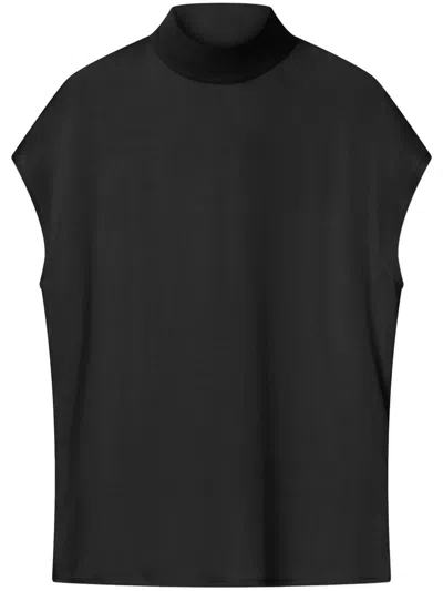 Aeron Flora Top In Black