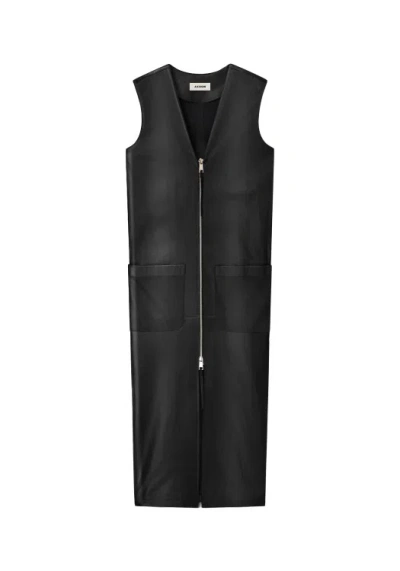 Aeron Gentle - Leather Dress In Black