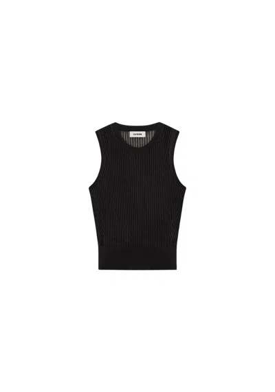 Aeron Izzy - Ribbed Vest In Black