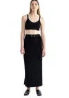 Aeron Joan - Knitted Bralette In Black