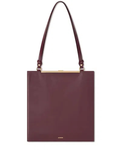 Aeron Juliette Shoulder Bag In Burgundy
