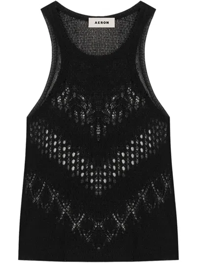 Aeron Kismet Top In Black