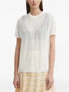 Aeron Knit Short-sleeve T-shirt In White