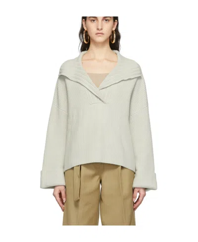 AERON LOGO RIB KNITTED SWEATER