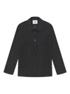 Aeron Long Sleeve Shirt In Black