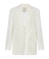 Aeron Mercedes Suiting Blazer In White
