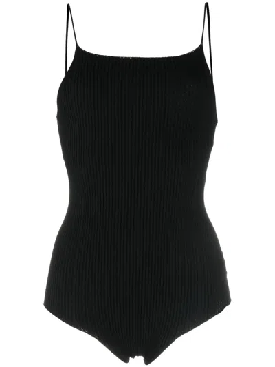 AERON LOURDE SLEEVELESS RIBBED BODYSUIT