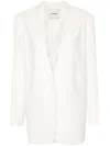 Aeron Mercedes Suiting Blazer In White