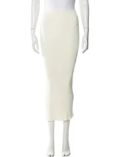 Pre-owned Aeron Midi Length Skirt In Neutral
