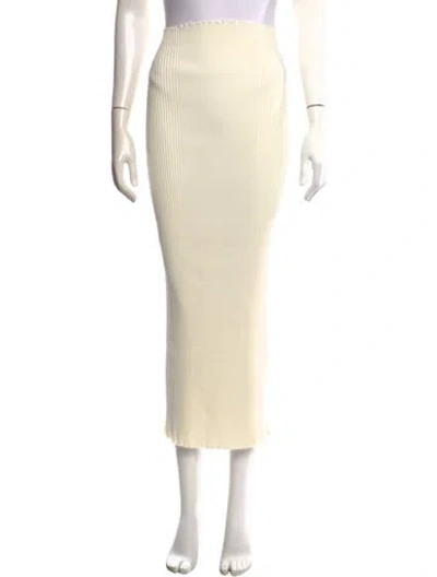 Pre-owned Aeron Midi Length Skirt W/ Tags In Neutral