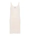 Aeron Textured Knit Sleeveless Dress In White