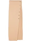 Aeron Nougat Knitted Skirt In Neutrals
