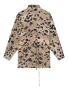 Aeron Ocelot-print High-neck Top In Brown