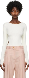 Aeron Off-white Zero201 Long Sleeve T-shirt In Creme 740