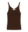 Aeron Organic Cotton Freesia Tank Top In Brown