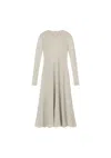 AERON PAVLOVA - SPARKLY RIBBED MIDI DRESS