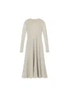 Aeron Pavlova Midi Dress In Grey