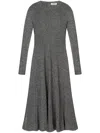 Aeron Pavlova Midi Dress In Grey