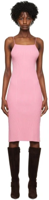 Aeron Pink Zero104 Midi Dress In Petal 062