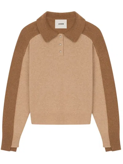 Aeron Regina Knit Sweater In Brown