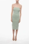 Aeron Ribbed Bodycon Zero 104 Longuette Dress