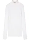 Aeron Roll-neck Merino Jumper In White