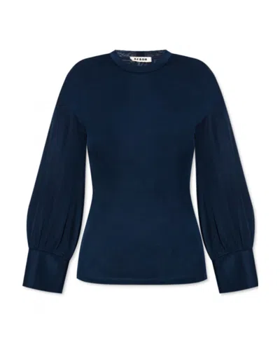 Aeron Round-neck Sweater In Black