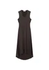 Aeron Gathered Scoop-neck Dress