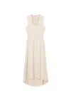 Aeron Sansa Midi Dress In Pink
